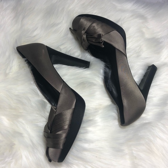 J CREW Clara platform pump heels 8.5 - Picture 5 of 8